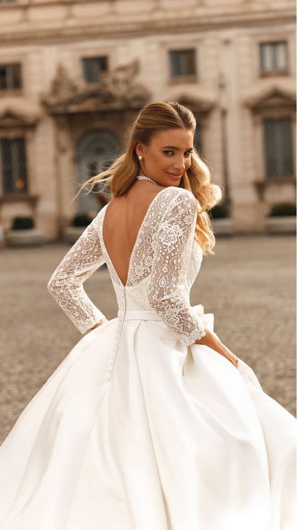 Robe de mariée conçue pour sublimer la silhouette