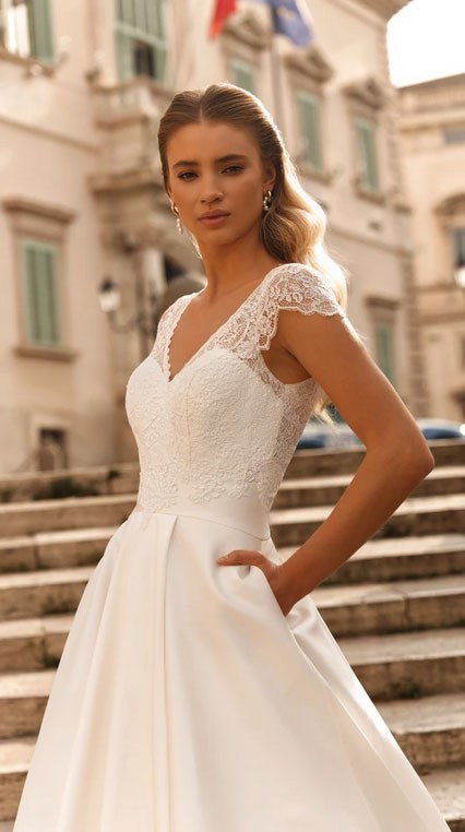 Robe de mariée en dentelle