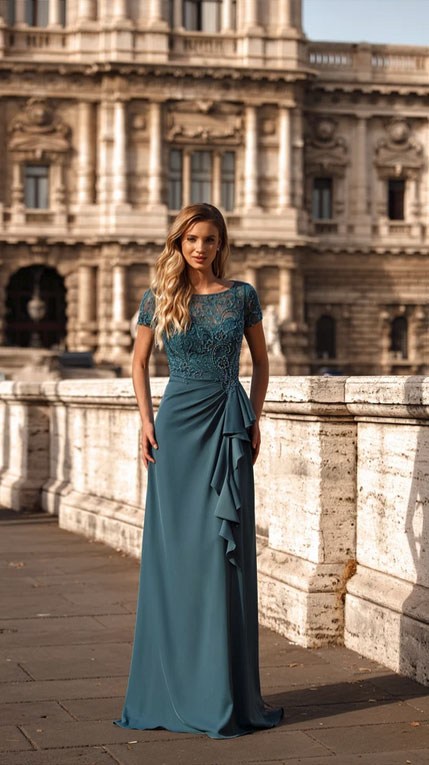 Robe de cocktail dentelle